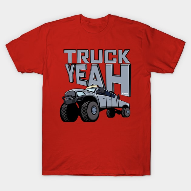 Truck Yeah T-Shirt by Shapetrix